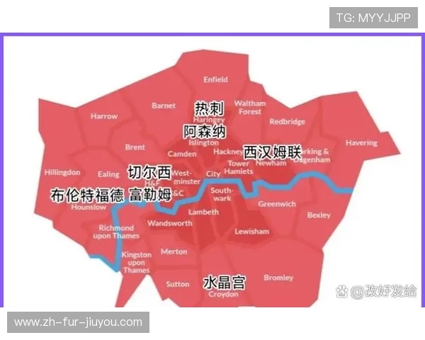 英超球队位置分布地图及各地区球队竞争力对比